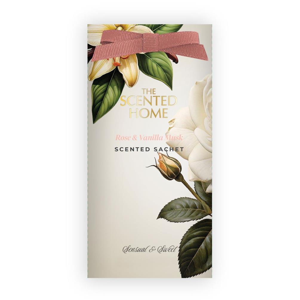 Ashleigh & Burwood Rose & Vanilla Musk Scented Home Slim Scent Sachet £3.60